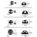 1/5PCS Self-Adhesive Cable Clip Winder Organizer Round Charger Cord Clips Desk Tidy Management Wire Adhesive Holder. 