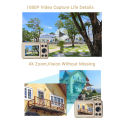 HD 1080P Home Digital Camera Camcorder 16MP Digital SLR Camera 4X Digital Zoom with 1.77 Inch LCD Screen.
