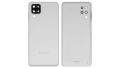 Samsung Galaxy A12 - ( Polycarbonate Plastic ) Casing / Back Shell / Back Panel / Battery Cover / Back Door / Back Replacement Part with Button By Power Telecom 1217. 