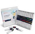 Himi Miya Water Color Tube Set 12 ML 24 Colors Rich and High Pigmented Paints.