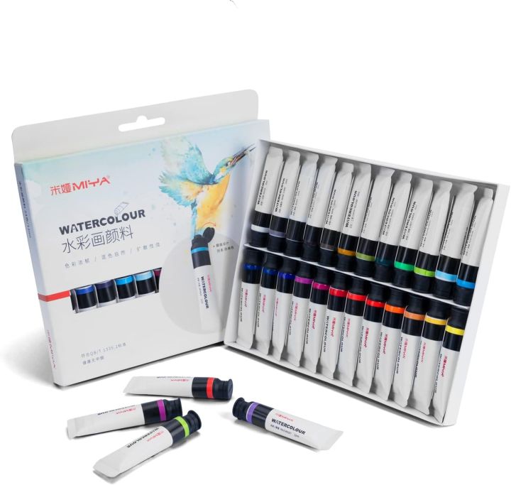 Himi%20Miya%20Water%20Color%20Tube%20Set%2012%20ML%2024%20Colors%20Rich%20and%20High%20Pigmented%20Paints%20-%20Image%202