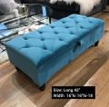 Tufted Ottoman Bench. 