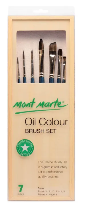 Mont%20Marte%20Oil%20Brushes%20In%20Wooden%20Box%207pc%20-%20Image%202