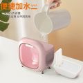 Bedroom humidifier small office gift car purification double spray portable high value cute aroma diffuser wireless. 