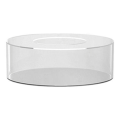 Clear Acrylic Cake Stands, Fillable Cake Box, Round Cake Display Box with Lid, Decorative Centrepiece Box for Wedding A. 