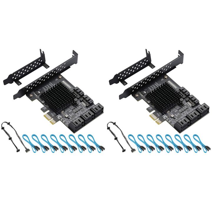 2X%20PCIE%20SATA%20Card%208%20Port,%206Gbps%20SATA%203.0%20PCIe%20Card,%20PCIe%20to%20SATA%20Controller%20Expansion%20Card,%20Upport%208%20SATA%203.0%20Devices%20-%20Image%202