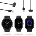 Smart Watch Charger Dock Adapter USB Charging Cable Cord Small Durable For Amazfit Gtr 2 (GTR2) / Gts 2 (GTS2) / Bip U / Gtr 2e. 