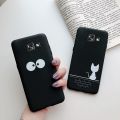 case For Samsung Galaxy A7 2017 Case Cute Painted silicon soft tpu phone back Cover Bumper For Samsung A7 2017 A720 A720f Cases.