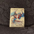5000 HP Metal Pokemon Cards Spanish Mewtwo Charizard Pikachu Gengar Shiny Iron Pokémon GX Vmax EX Game Children Toys Gift.
