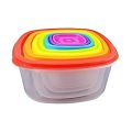 Multi Colour Rainbow Container 7 Pieces Set.. 