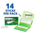 Trident Spearmint Flavor Sugar Freegmum X 14 Softgmum. 