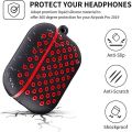 A_irpod Pro Solid Silicon Protective Case Dot Style Cover for Yearphod Case. 