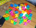 Magnetic Capital Letters For Educating Kids in Fun - Educational Alphabel Refrigerator Magnets - Multicolor.