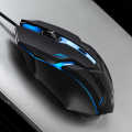 2021 New Competitive Gaming/Wired Mouse OP-20 Weighted Cable Notebook Office 1200dpi Optical Mouse USB Interface Light Mice/Transparent Mouse Rechargeable.