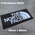 Die Cut Logo He North Face/TBL/JanSport Sticker PVC Vinyl Decal Embroidery Sticker Embroidered Logo. 