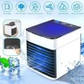 Portable Mini Air Cooler with USB Cooling - LED Portable Compact Desk Room Fan in Color Navy Blue and White - Arctic AC Air Ultra Air Conditioner Cooler/AC. 