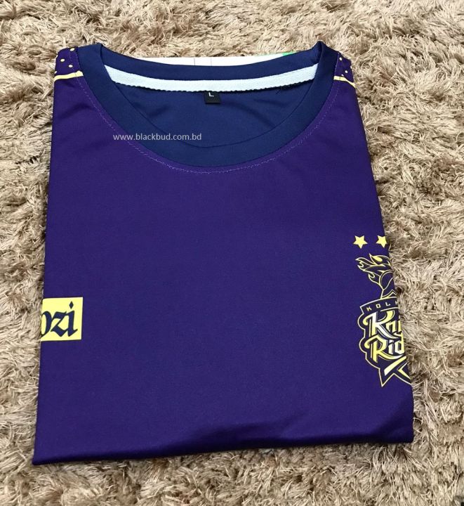 Buy%201%20Get%201%20Free%20IPL%20Kolkata%20KKR%20Team%20Jersey%202022%20Short%20Sleeve%20-%20Image%203