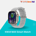 KW19 max .5D Curve Infinity Full HD IPS Display multicoloured double strap apple watch Series 9 watch for men women children. 