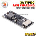 Lithium Battery 18650 Charging Module 3A Type C Fast Charging Board.