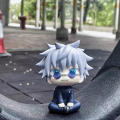10cm Jujutsu Kaisen Mini Figures Satoru Gojo Figure Action Geto Suguru Figurine Q Version Anime Model PVC Collection Toys Statue. 