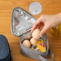 Portable Mini Triangular Insulated Bag Rice Ball Bag Lunch Box Cooler Thermal Breakfast Picnic Food Lunch Bags For Women Kids.