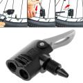 Pump Switch Nozzle MTB Bike Bicycle Pump Nozzle Hose Adapter Double Head Pumping Presta Valve Converter Bike Parts Accessories. 