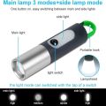 Digital Thunder X Multi-Mode Zoomable LED Torch with Side Light Function.