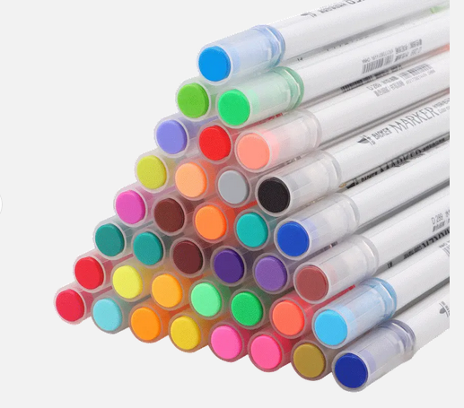 Baoke%2036%20pcs%20Color%20Alcohol%20Based%20Dual%20Tips%20Art%20Markers%20Highlighter%20Pen%20Sketch%20Permanent%20Art%20Marker%20Pen%20With%20Blender%20-%20Image%203