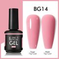 CHUNSHU 6 IN 1 Extension Gel 15ML Builder Nail Gel In A Bottle Semi Permanent Rubber Base Coat Self-leveling UV Construction Gel.