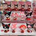 Anime Sanrio Kuromi My Melody Blind Box Rose And Earl Series Action Figure Collection PVC Decor Model Dolls Children Toys Gift. 