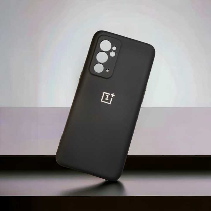 For OnePlus 9RT 5G Stylish and Protective Logo Silicone Mobile Cover Casing-E-Store
