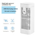 Desktop air conditioning fan cooling fan household spray refrigeration small air conditioning indoor electric fan water-cooled. 