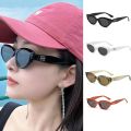 Round Face Cat Eyes Frame Sunglasses Glasses.