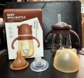 3in1 Package 240ml Nano Color With Handle Wide-Neck Feeding Bottle -1pcs. 
