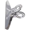 2 PCS Extra Paper Clips 20cm Bulldog Clips Jumbo Stainless Steel Bull Binder Sliver Clamps Paper Clip Office.
