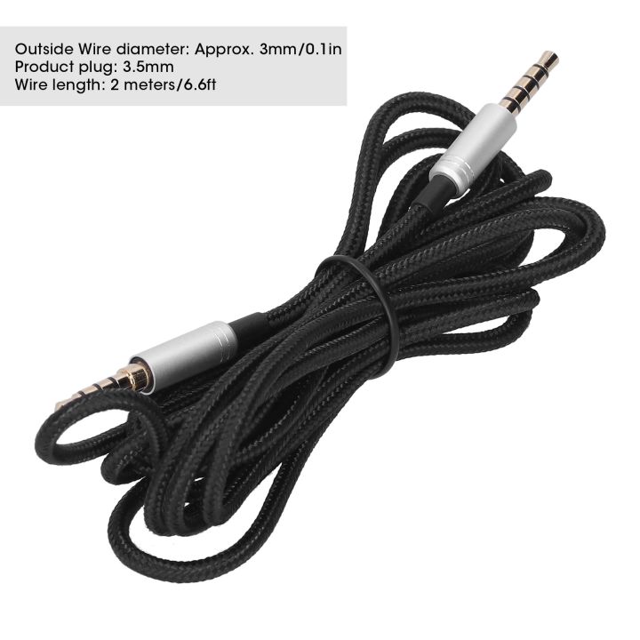 3.5mm%20Headphone%20Audio%20Cable%20Cord%20Lead%20Wire%20for%20Astro%20A10%20A40%20Headset%20SS%20-%20Image%205