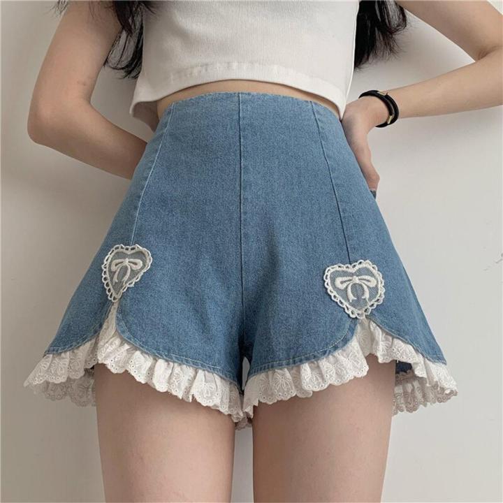 Cute lace shorts best sale