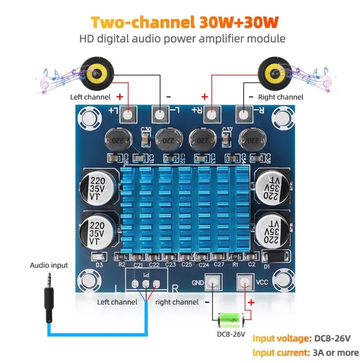 MP3%20Decoder%20Board%209V-12V%20Wireless%20Bluetooth%205.0%20MP3%20Player%20with%20Remote%20Control%20Car%20Audio%20FM%20Radio%20Module%20Support%20USB%20TF%20AUX%20-%20Image%207