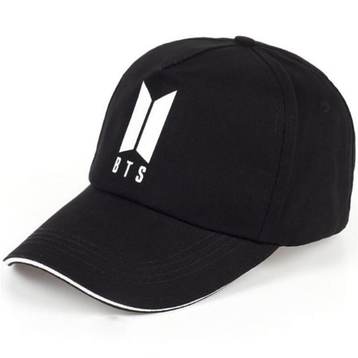 BTS Embroidery Logo Uniform Adjustable Baseball Cap