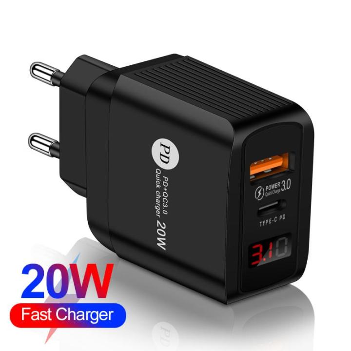 Dual-port%20Screen%20Display%20Mobile%20Phone%20Charging%20Head%2020WPD+QC%20Digital%20Display%20Fast%20Charging%20Wall%20Phone%20Charger%20For%20IPhone%20-%20Image%204