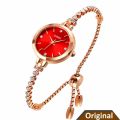 SKMEI 1854 Luxury Design Women Fashion Quartz Watch - Red Color. 