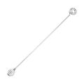 Kitchen Honey Stir Stick Honey Spoon 304 Stainless Steel Honey Spoon Coffee Spoon Long Handle Spoon Mixing Tool Kitchen Utensils.