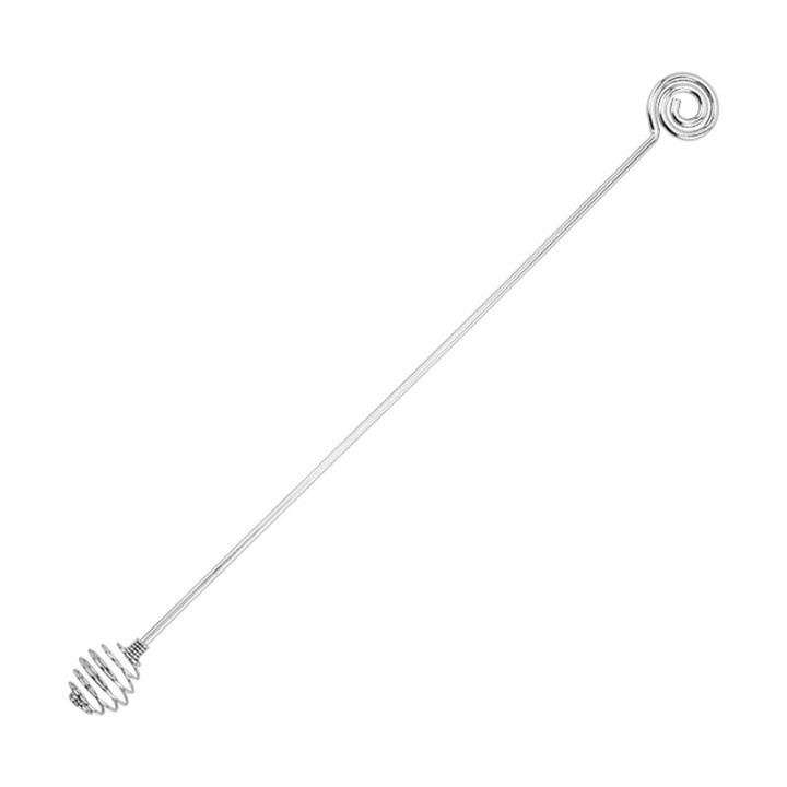 Kitchen Honey Stir Stick Honey Spoon 304 Stainless Steel Honey Spoon Coffee Spoon Long Handle Spoon Mixing Tool Kitchen Utensils