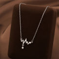 Mini Heart Necklace Fashionable Women’s Elegant Pendant Jewelry.