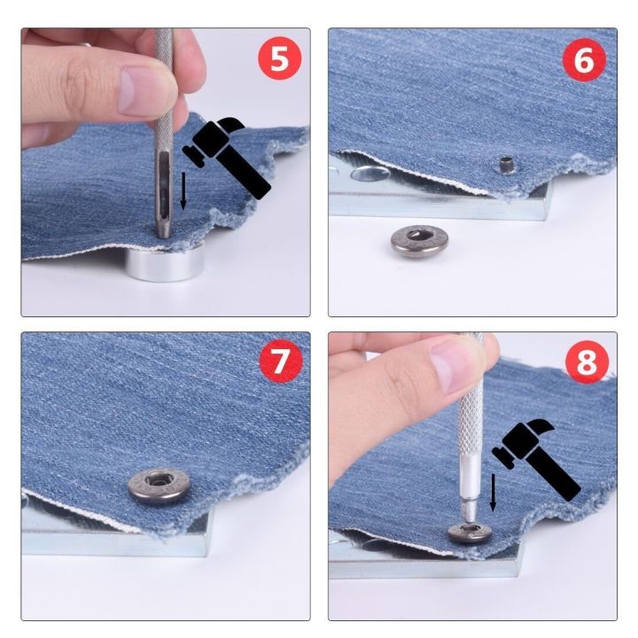 11pc%20Leather%20Craft%20Tool%20633%20201%20655%20831%20Die%20Hole%20Punch%20Snap%20Rivet%20Fastener%20Set%20DIY%20Leather%20Tool%20-%20Image%208