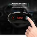 (New)C8 Car Wireless FM Transmitter Modulator Bluetooth Charger Kit AUX Hands Free Mini MP3 Music Player. 
