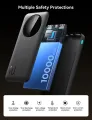 JOYROOM JR-PBF12 LED Monitor 2.4A 10000mAh Power Bank - Black. 