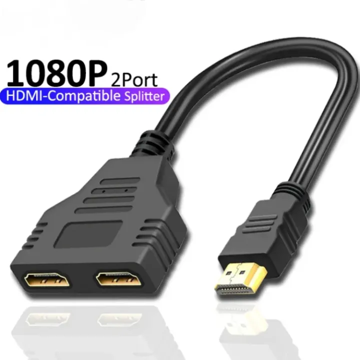 1%20in%202%20Out%20HDMI%20Male%20to%20Dual%20HDMI%20Female%201%20to%202%20Way%20for%20HDMI%20HD,%20LED,%20LCD,%20TV%20-%20Hdmi%20Cable%20-%20Image%204