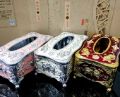 European Style Living Room Tissue Box Holder Cover (Colour as Per Stock). 
