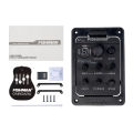 Series Fishman EQ Equalizer Guitar Piezo Pick Guitar Tuner Blend Acoustic Guitar Soundhole EQ Parts Accessories.